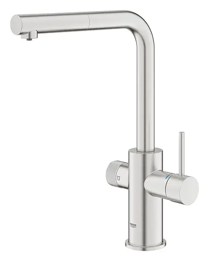 Змішувач для кухні з підключенням питної води Grohe Blue Pure Minta 30590DC0 Нержавіюча сталь - фото 2