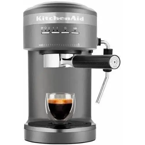 Рожковая кофеварка эспрессо KitchenAid 5KES6403EDG - фото 8