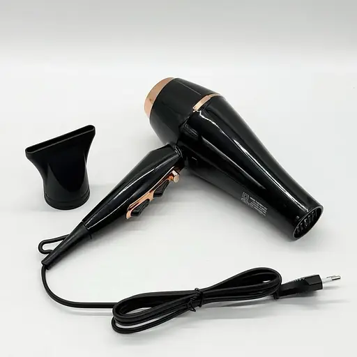 Фен для укладки волос Crownberg СВ-2311 концентратор 3000Вт Черный - фото 3