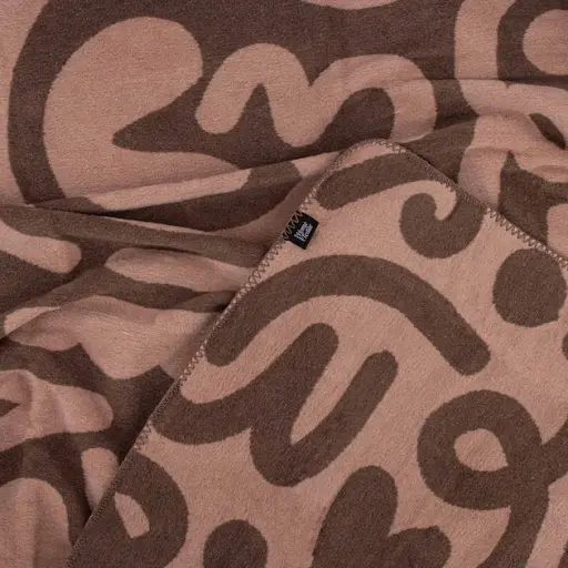 Плед Ardesto Leonardo Малюнок 200х220 см коричневий (ART0419LT) - фото 5