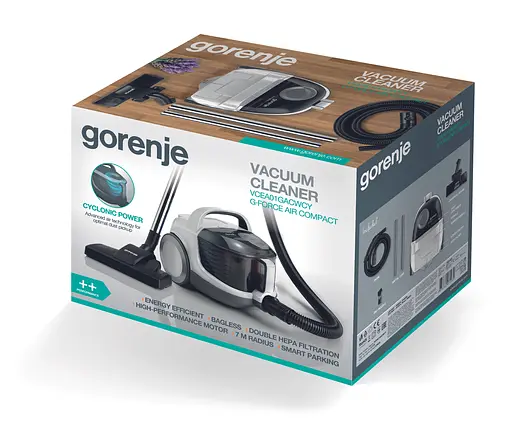 Пылесос Gorenje VCEA01GACWCY - фото 4