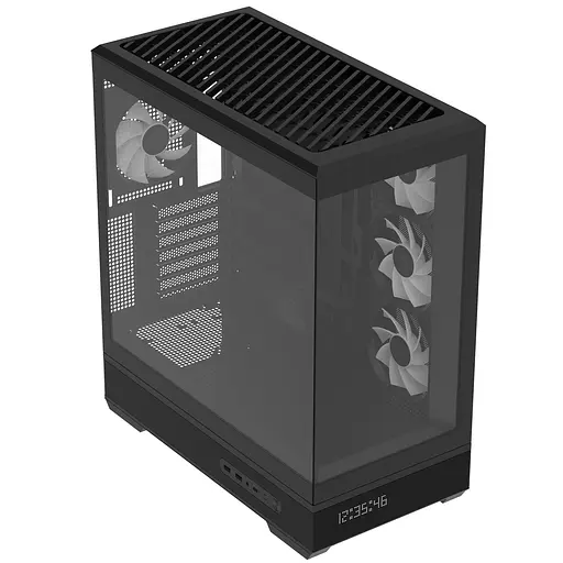 Корпус AeroCool P500B Digi-BK-v1 Black (ACCM-PN09143.11) - фото 2