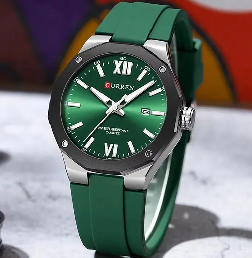 Часы Curren Original Green - фото 3