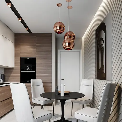 Підвісний світильник Copper Shade у 3-х розмірах Line.F Діаметр плафону 20 см - фото 1