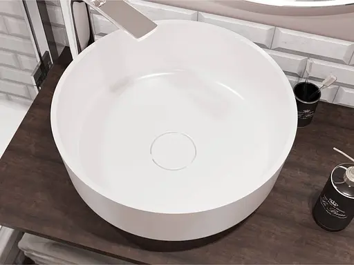 Умивальник Miraggio Marta 420 0000695, Білий - фото 5