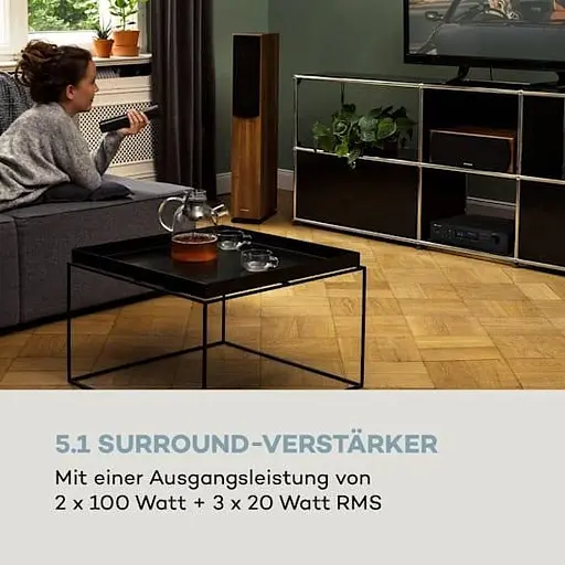 Підсилювач звуку Auna AMP-H260 5.1 (10035180) - фото 7