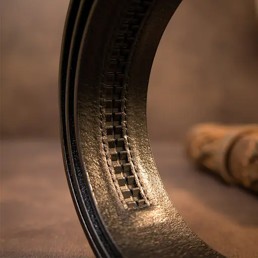 Ремінь шкіряний Vintage чоловічий 115х3,5 см acs0014800 - фото 6