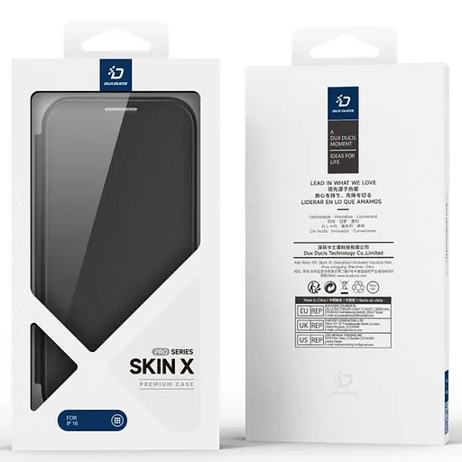 Чохол-книжка Dux Ducis Skin X Pro with MagSafe для Apple iPhone 16, 6.1 Black - фото 8