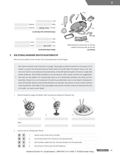 Akademie Duetsch A1+ Zusatzmaterial Band 1 - фото 4