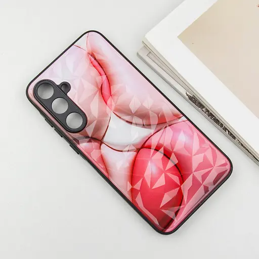 TPU+PC чехол Prisma BubbleGum для Samsung Galaxy A56 5G 3D Pink - фото 3