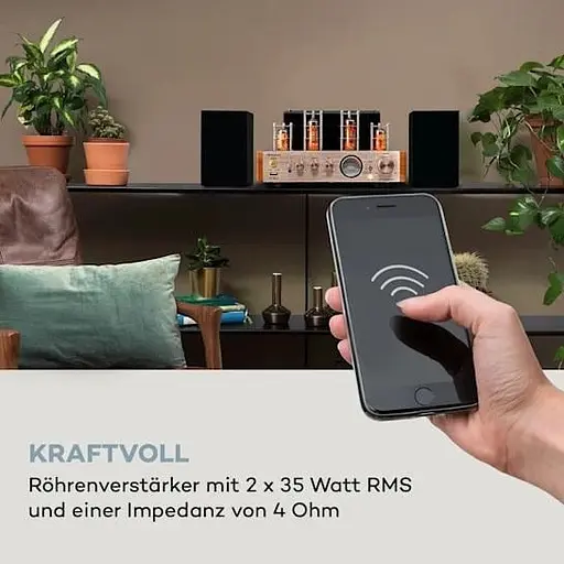 Підсилювач ламповий Auna Amp VT (10038336) - фото 6