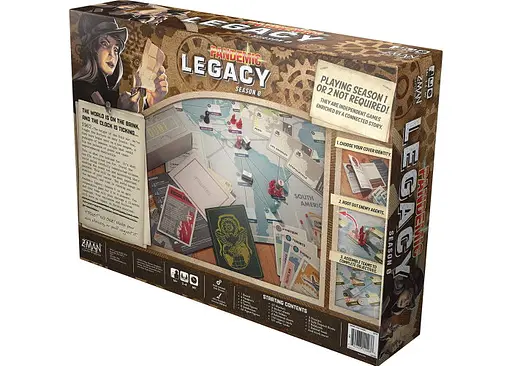 Настольная игра Z-MAN GAMES Пандемия: Наследие. Сезон 0 (Pandemic: Legacy - Season Zero) (англ.) (ZMG7174) - фото 6