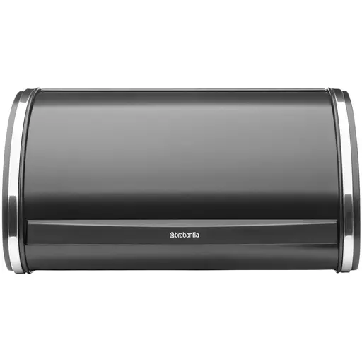 Хлебница Brabantia Roll Top Bread Bin 17.3x31.6x26.5 см черная (236686)