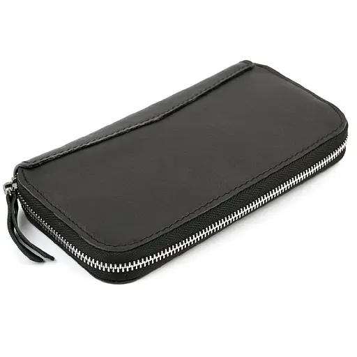 Мужской кожаный клатч кошелек на молнии Tarwa 20х9х2.5 см sum0028520 - фото 1