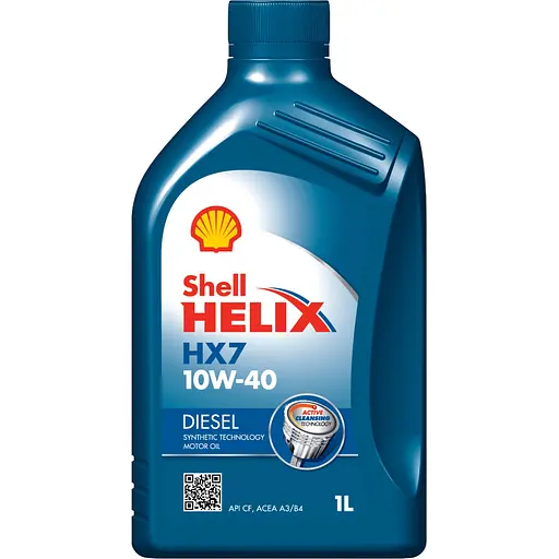 Олива моторна Shell Helix Diesel HX7 SAE 10W-40, 1 л
