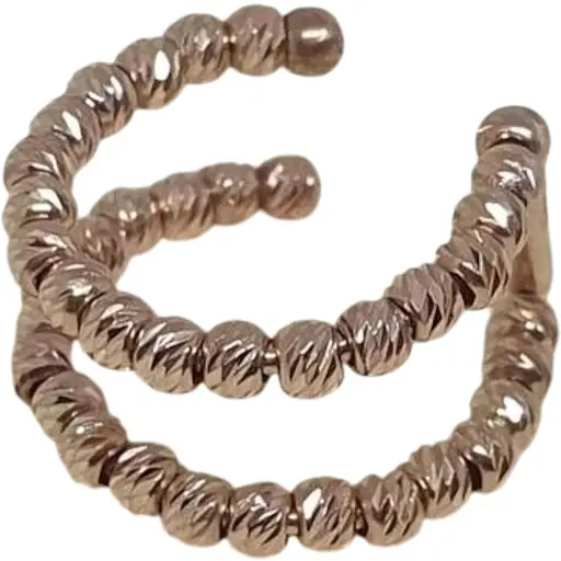 Золота сережка-кафф на хелікс Favoritum. 210219_1