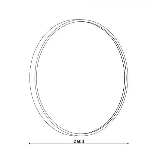 Бра KLOODI DECO WA-MOON 600 CCT BK - фото 4