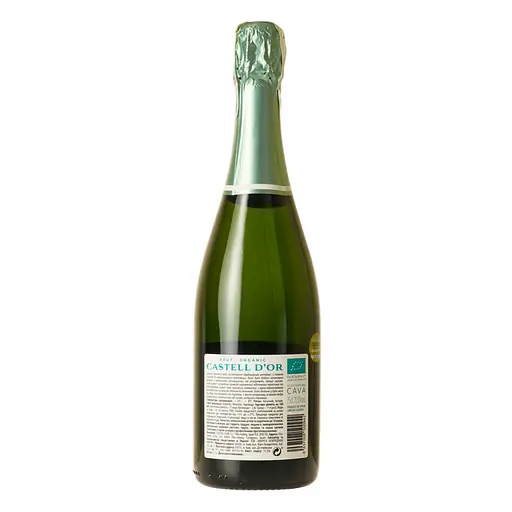 Вино ігристе Castell d’Or Cava Brut Organic біле брют 0.75 л - фото 4