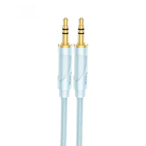 Аудіокабель Hoco UPA30 Friend 1 м синій - фото 2