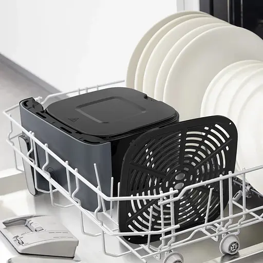 Мультипечь Tefal Easy Fry Mega 1700Вт 7.5л 8 программ пластик темно-серый - фото 7