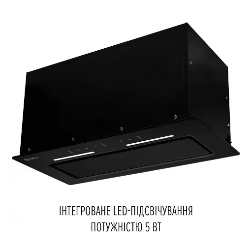 Вытяжка полновстраиваемая PERFELLI NUOVA 6QWRB NERO SILENZIO - фото 6