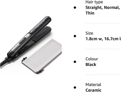 Міні-випрямляч для короткого волосся Stylocks, маленькі випрямлячі, випрямлячі дорожнього розміру - фото 7