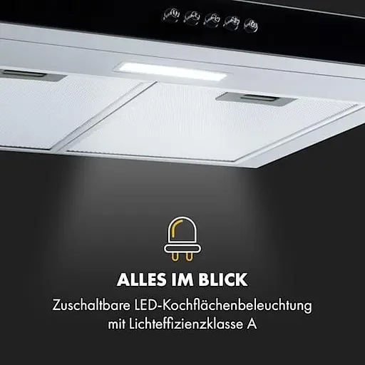 Вытяжка Klarstein Darya 310 м³/час (10033820) - фото 9