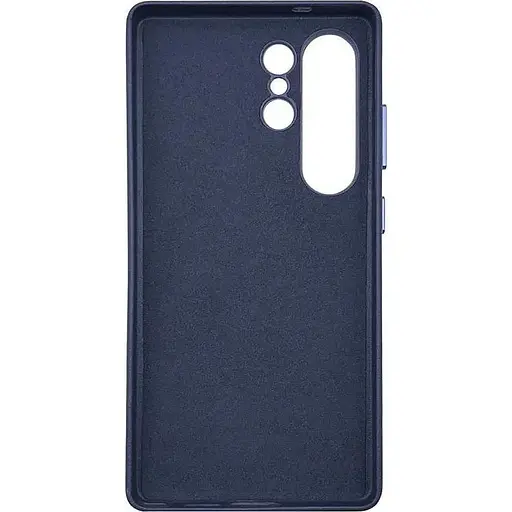 Чехол Epik Leather Case для Samsung Galaxy S25 Ultra Dark Blue AAA [133783] - фото 2