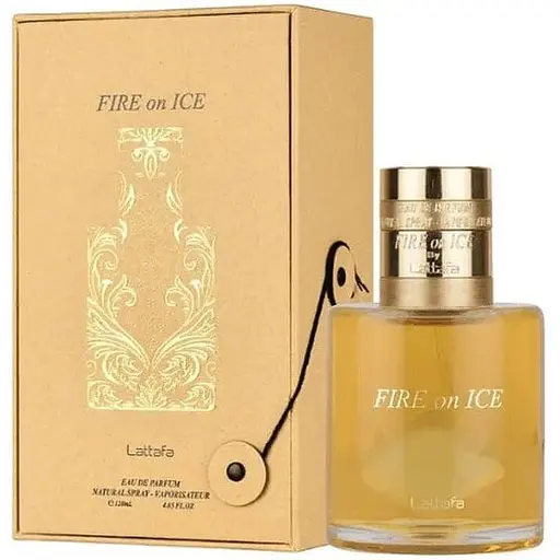 Парфюмированная вода оригинал Lattafa Perfumes Fire On Ice 110 мл - фото 1