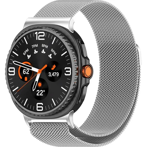 Ремешок ArmorStandart Milanese Magnetic для Samsung Galaxy Watch 8/8 Classic Silver (ARM87361) [151813]