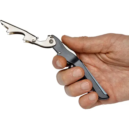 Штопор многофункциональный Due Cigni Gulliver синий - фото 5