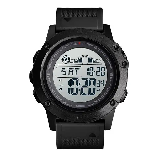 Чоловічий наручний годинник Skmei 1476 (Чорний)