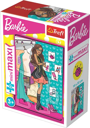 Набір Пазли - (Міні-Максі) - "Барбі модель" / Mattel: Barbie - фото 1