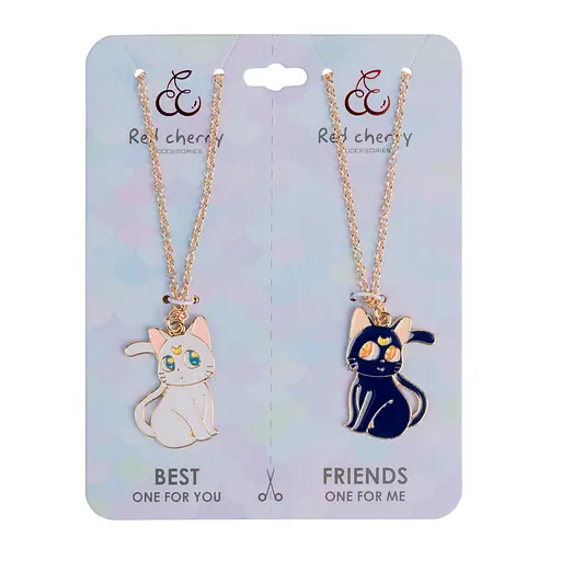 Набор ожерелья Волшебные котики 2шт