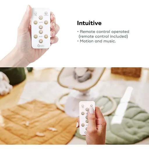 Шезлонг-гойдалка Babymoov Swoon Hoop Sand (A055022) - фото 9