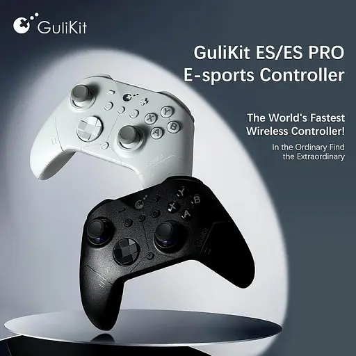 Геймпад Беспроводной GuliKit ES PRO для ПК, Switch 2, Switch и Android, TMR 4000 белый - фото 4