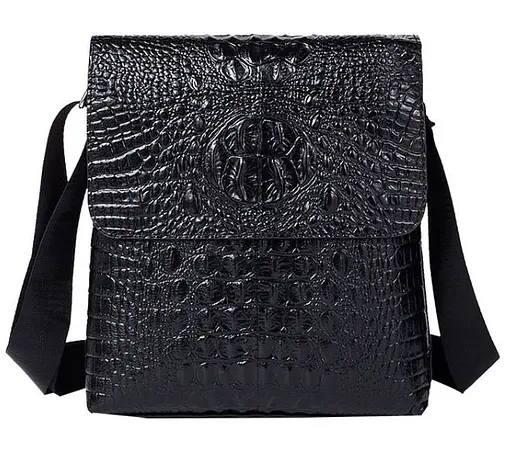 Чоловіча шкіряна сумка Vintage 25х27х5,5 см sum0012361 - фото 1