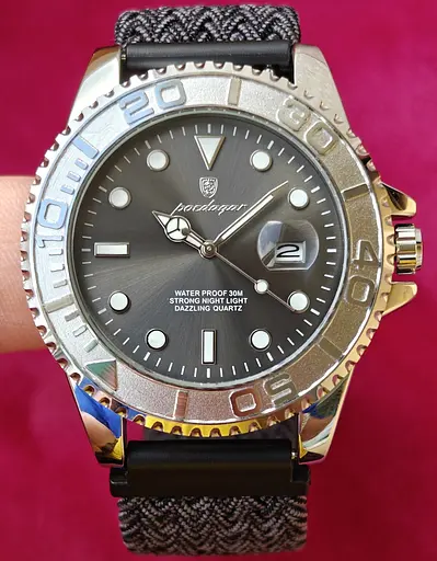 Часы Poedagar Pilot Nylon, 2 ремешка - фото 8