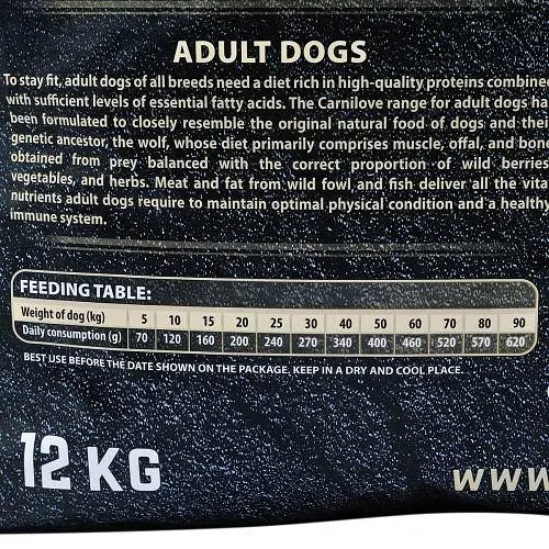 Сухий корм Carnilove Duck & Pheasant для дорослих собак всіх порід, качка та фазан, 12 кг - фото 5