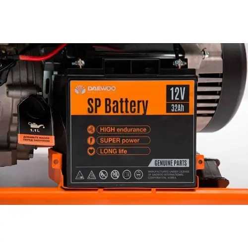 Генератор Daewoo GDA7500E (6,5 кВт) - фото 3