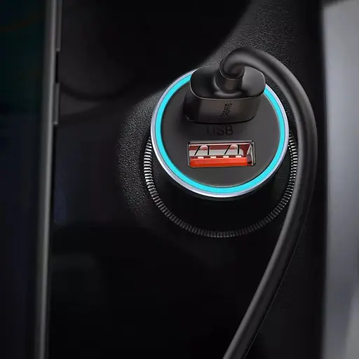 АЗП Baseus Golden Contactor Pro 40W 2USB + Type-C 5A (1m) (TZCCJD-A0G) Сірий - фото 6