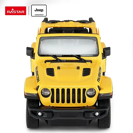 Машинка Rastar Jeep Wrangler JL на управлінні 1:14 жовтий 79400 - фото 6