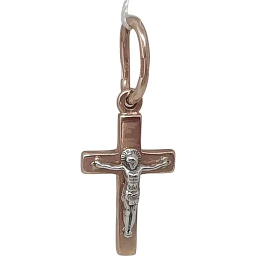 Золотий хрестик Імперія золота Розп'яття Христа. КР057(2)И