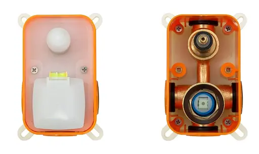 Душова система прихованого монтажу Rea Lungo + Box з виливом white matt REA-P6611, Білий матовий - фото 2