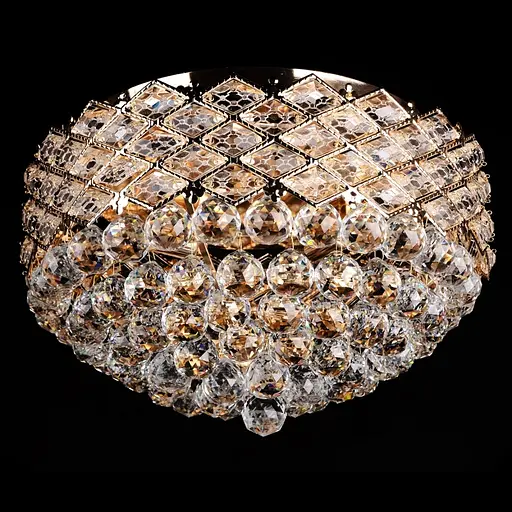 Люстра стельова Brille кришталева з підсвічуванням LED E14 60W G (BCL-347S/4) - фото 5