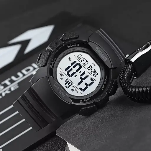 Детские спортивные часы Skmei 1771 (с белым цифербатом) - фото 4