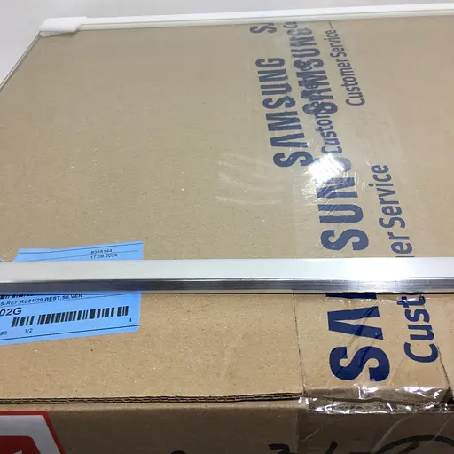 Полка стеклянная для холодильника Samsung RB37J5340SL, RB37J5225SA, DA97-13502G 500x355 мм с обрамлением - фото 4