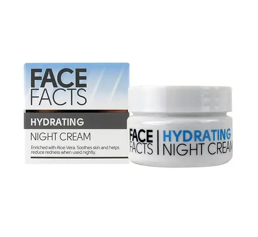 Увлажняющий ночной крем для кожи лица Face Facts 50 мл - фото 2