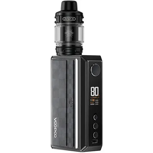 Электронная сигарета VooPoo Drag 5 177W with Uforce-X Tank 5.5ml Kit Black (17448)