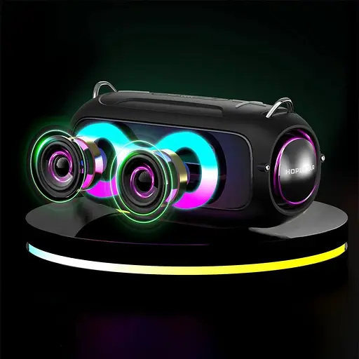 Портативна акустика Hopestar A41 Party Black [136606] - фото 3
